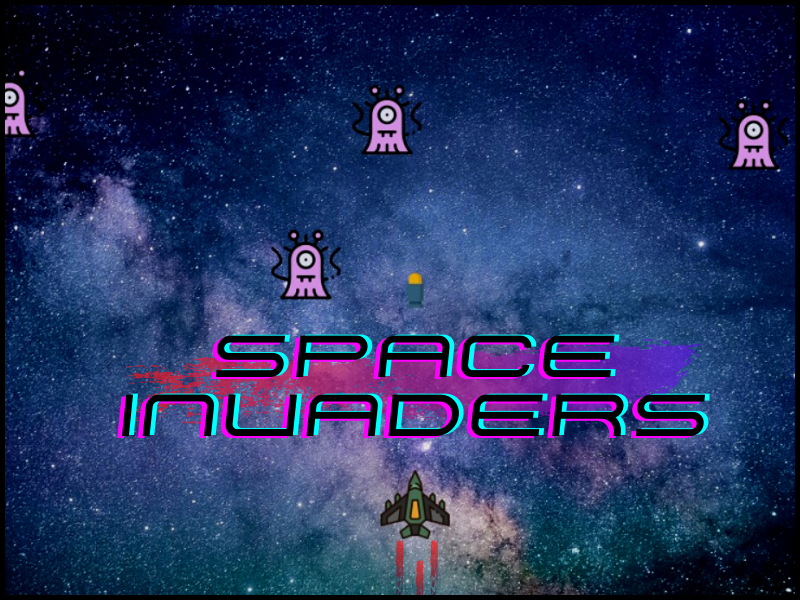 space invaders shooter