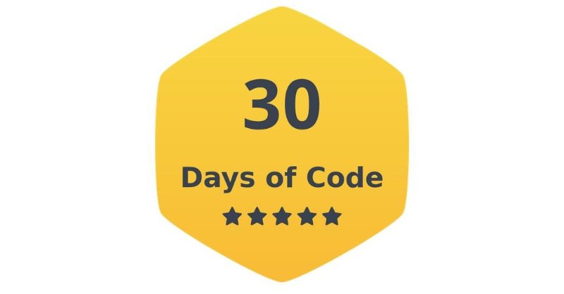 HackerRank Badge | 30 Days of Code